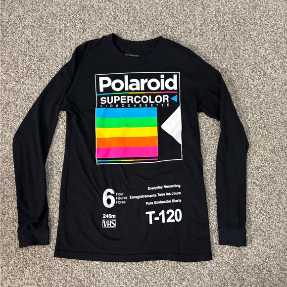 Polaroid Supercolor Long Sleeve Shirt - Size S - Picture 1 of 3